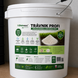 DIATOMAX™ TRÁVNIK PROFI – Prevzdušnenie a spevnenie pôdy (20 L, 0–2 mm)