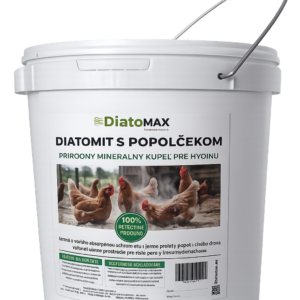 DIATOMIT s POPOLČEKOM – kúpeľ pre hydin