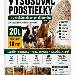 DIATOMAX - Vysušovač podstieľky 20 L